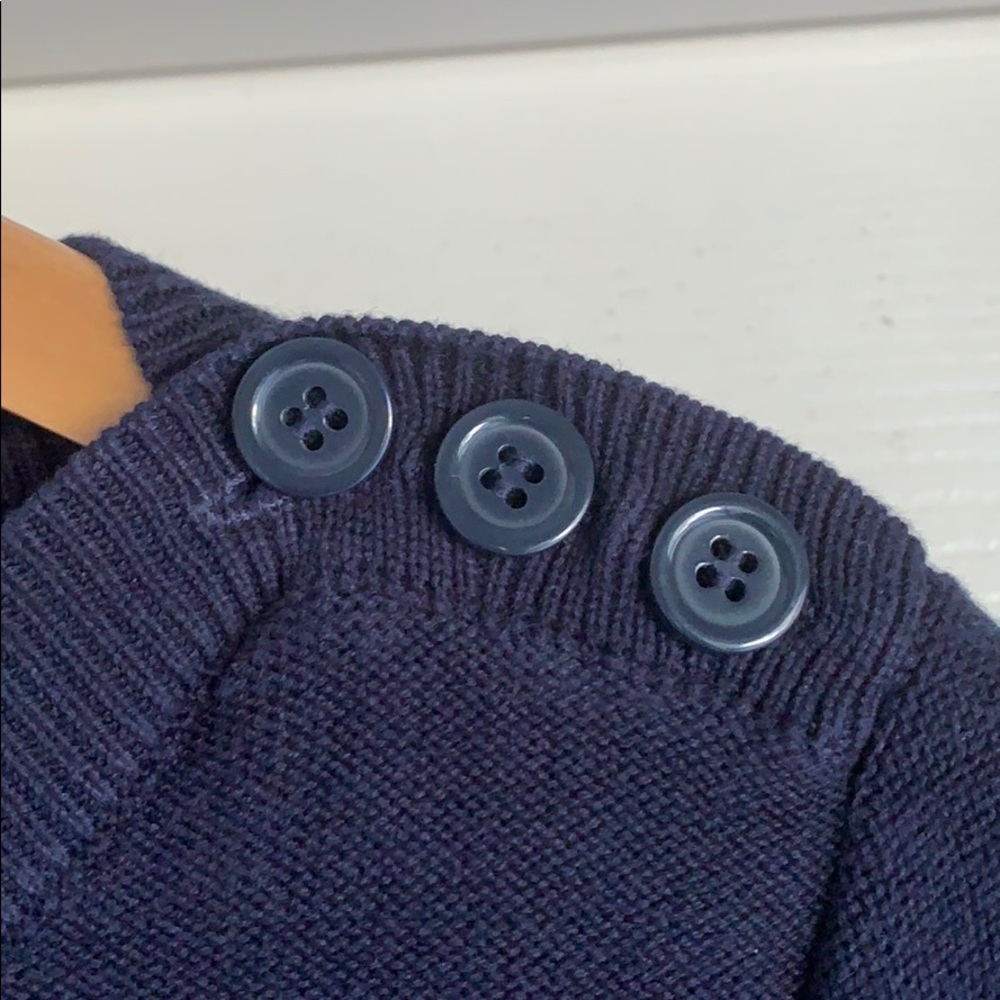 Calvin Klein navy knit sweater dress